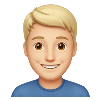 happy man light sticker