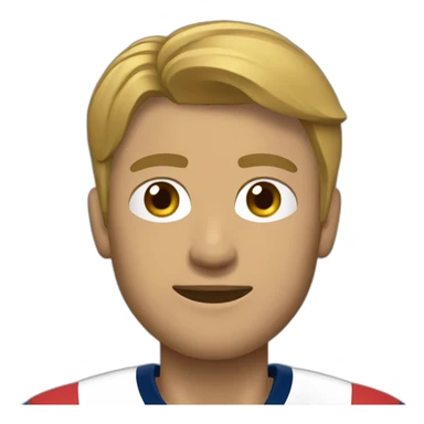 Jugador de universitario de deportes sticker