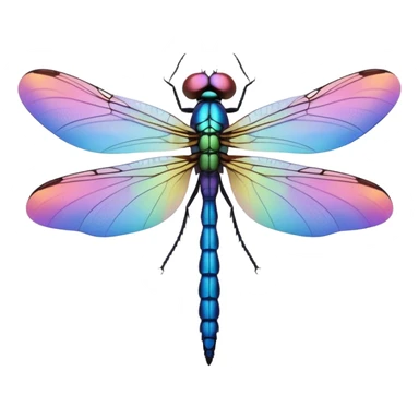 Peaceful Dragonfly sticker