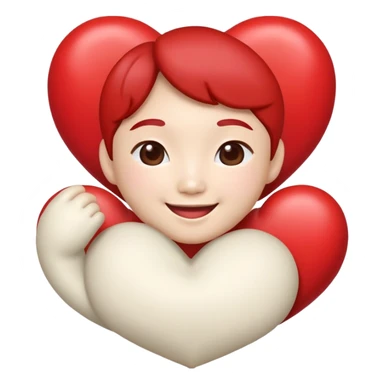 Korean heart and appa sticker