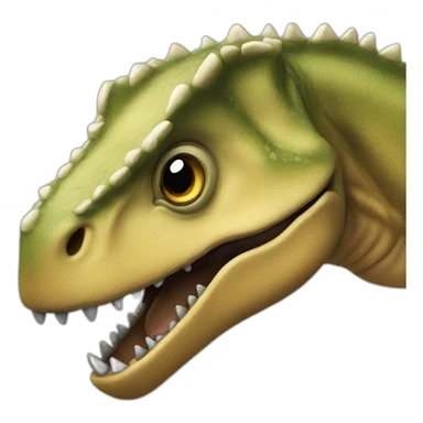Dino in it sticker