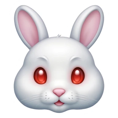 🐰💖✨ Soft happiness bunny sticker