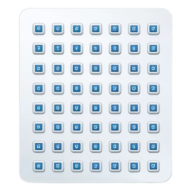 sheet of paper with code brackets {} sticker