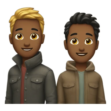 gay couple over 18 interacial sticker