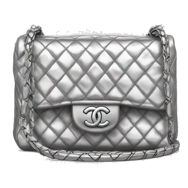 chanel bag silver sticker