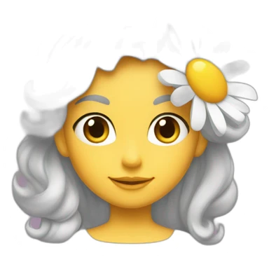 La princesa daisy de mario brós  sticker