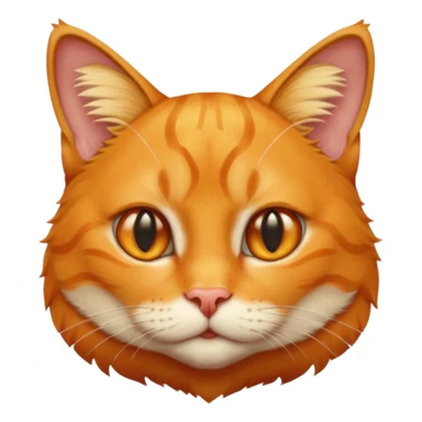 cat in the appel sticker