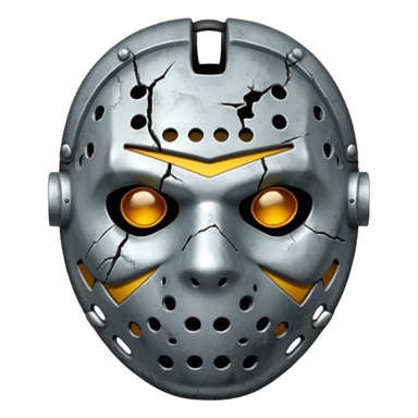 Jason Mask sticker