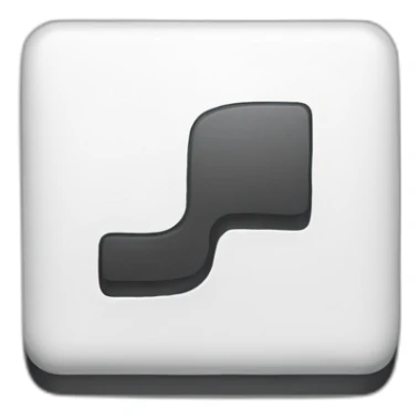 keyboard key "I" sticker