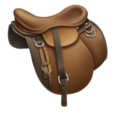 Saddle for the horse  sticker
