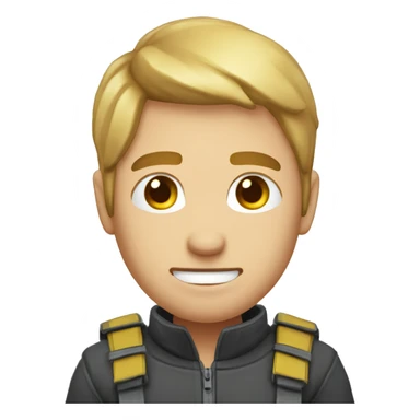 persona con expresion de saber la respuesta levantando el dedo indice hacia arriba sticker