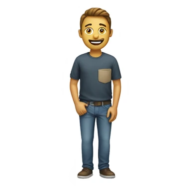 man with label ssi in pocket sticker