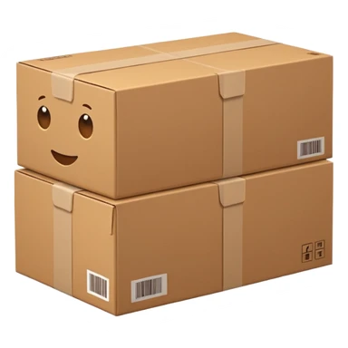 stack of boxes sticker