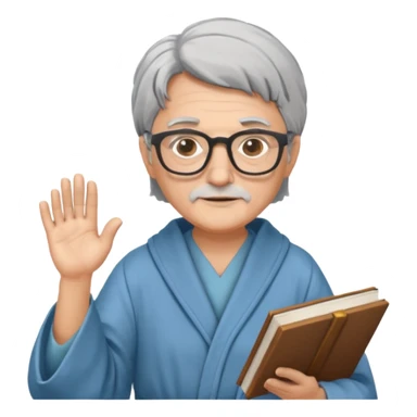 ancient The wise librarian sticker