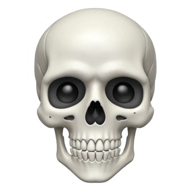 Gojo skeleton sticker