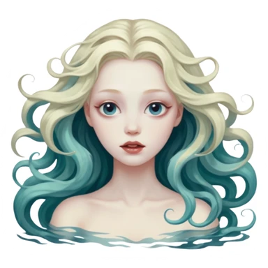 aesthetic brilliant divine lighting, oil paint  -  hieronymus bosch phantasmagoric mutated sirens sticker