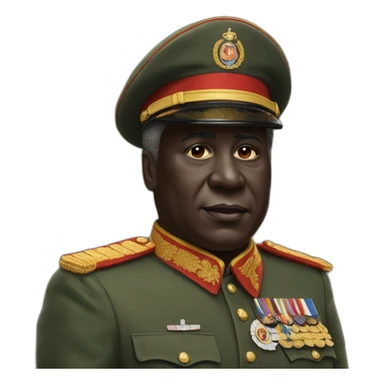 idi amin sticker