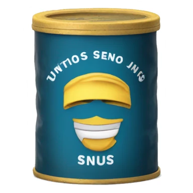 Un paquet de snus sticker