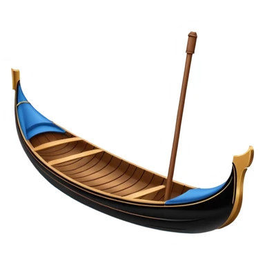 Ventian gondola sticker