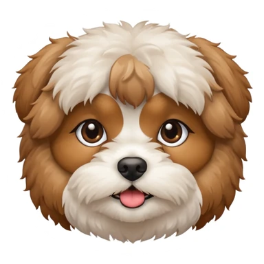Shihpoo face sticker
