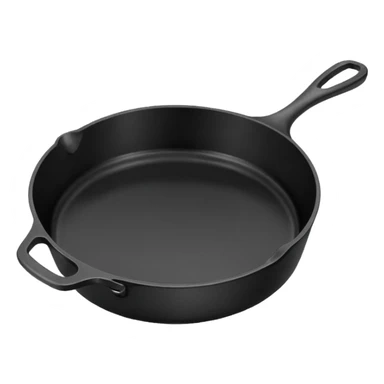 cast iron pan sticker