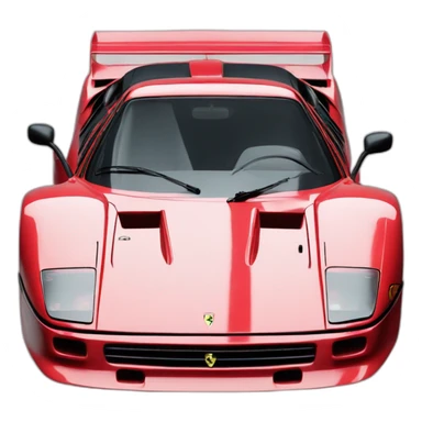Ferrari F40 sticker