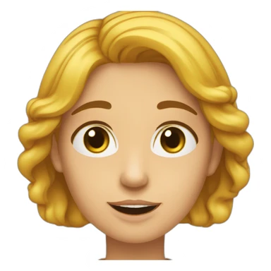 Fille qui prend quelqu’un par le combac sticker