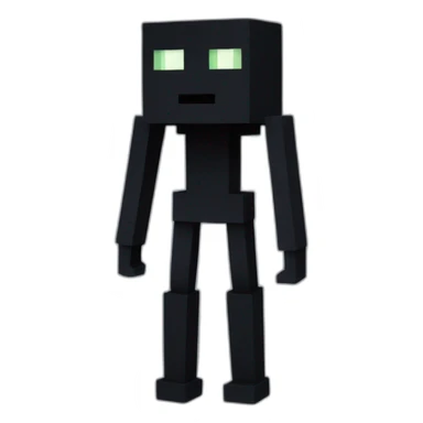 Enderman minecraft sticker