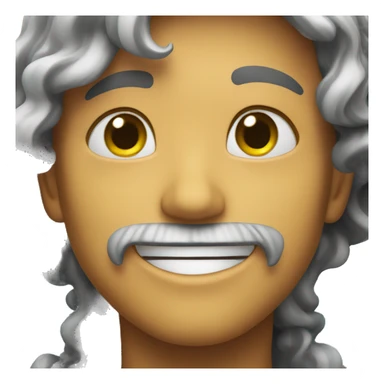 A smile of the waves sticker