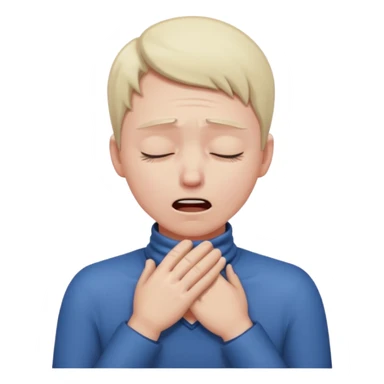 Choking yourself  sticker