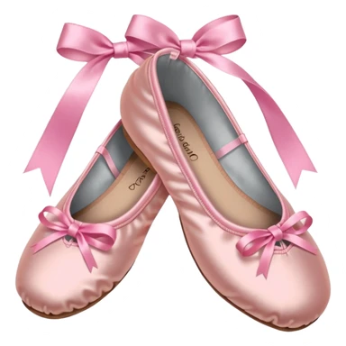 ballet shoes sticker
