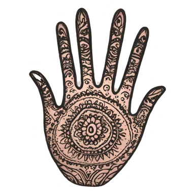 henna sticker