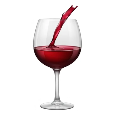 glass of wine  sticker