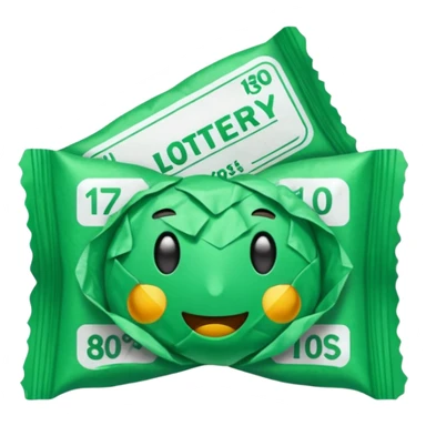 lottery sticker