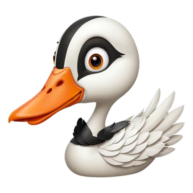 Silly goose sticker