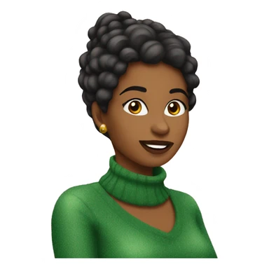 Coquette Christmas sticker