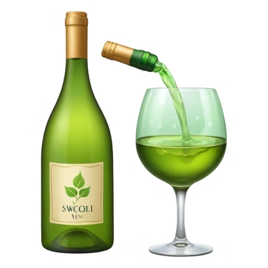 green wine emotivon sticker