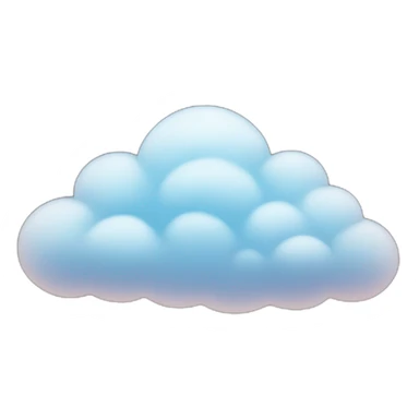 Clouds with stars sticker