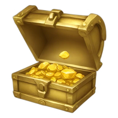 treasure gold sticker