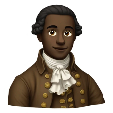 18th century Swiss young man sticker