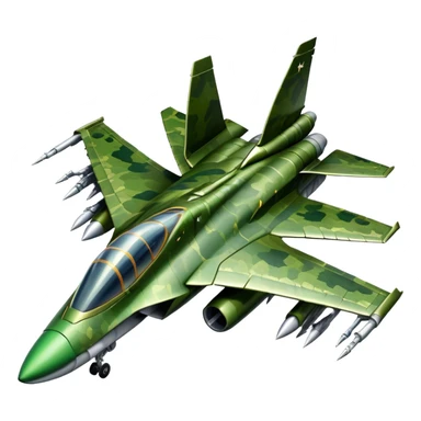Crocodile as fighter jet sticker