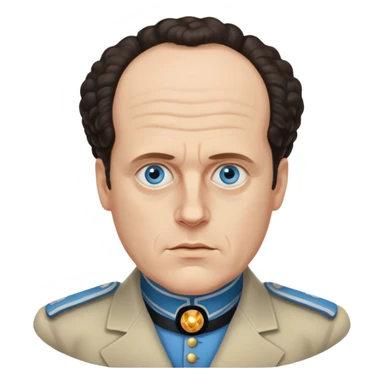 Sergei Eisenstein with blue eyes sticker