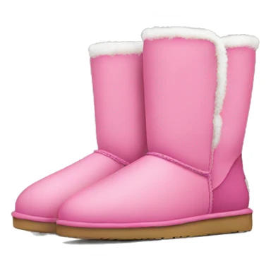 pink pair of Uggs sticker