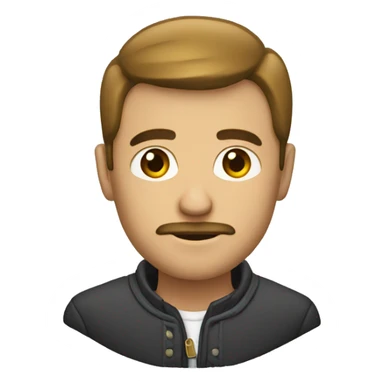 Hombre molesto sticker