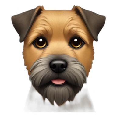 border terrier sticker