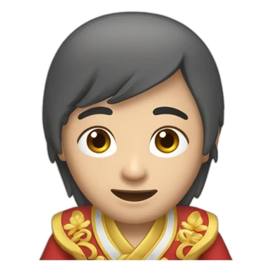 Chinois qui joue au jeux videos sticker