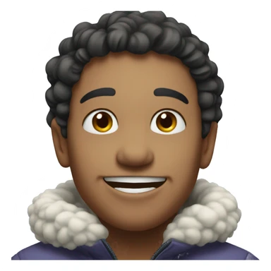 Happy loving snow  sticker