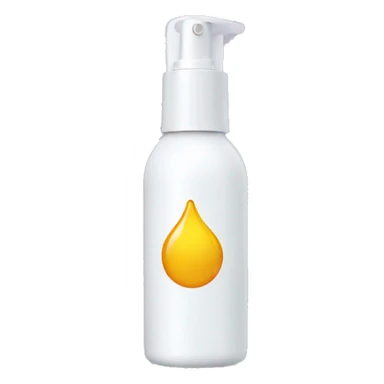little facial sunscreen bottle sticker