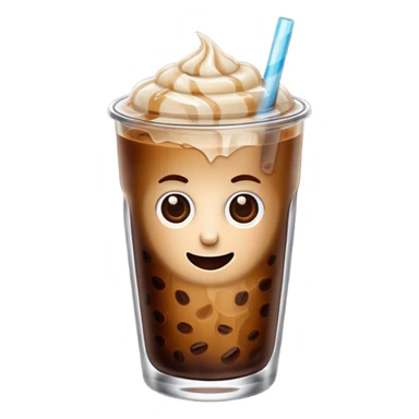 Iced coffee sticker