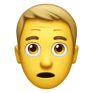 no_care (face (normal yellow emoji face) with eyes bored and tonge out) sticker